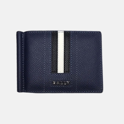 Bally 2019 Mens Taliro Logo Leather Card Holder - 발리 남성 신상 로고 레더 카드홀더 Bly0040x.네이비