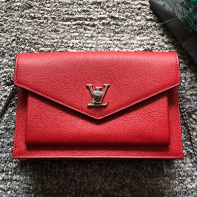 Louis Vuitton Pochette My Lock Me Chain Shoulder Bag,19cm - 루이비통 포쉐트 마이 락미 체인 숄더백 M63471,LOUB0650,19cm,레드