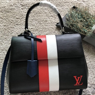 Louis Vuitton Epi Cluny BB Tote Shoulder Bag,28cm - 루이비통 에삐 클루니 BB 토트 숄더백 M41305 ,LOUB0778,28cm,블랙