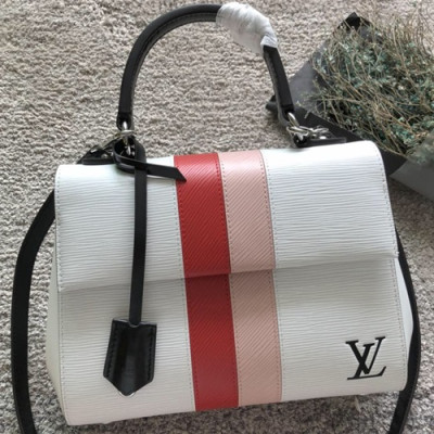 Louis Vuitton Epi Cluny BB Tote Shoulder Bag,28cm - 루이비통 에삐 클루니 BB 토트 숄더백 M41305 ,LOUB0779,28cm,화이트