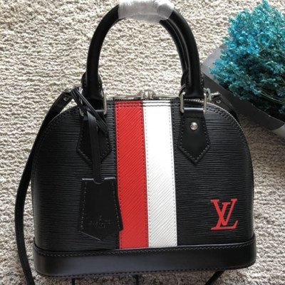 Louis Vuitton Alma Tote Shoulder Bag,25cm - 루이비통 알마 여성용 토트숄더백,M40302 ,LOUB0782 ,25cm,블랙