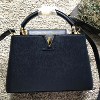 Louis Vuitton Capucines Tote Shoulder Bag,27/31cm - 루이비통 카푸신 토트 숄더백  M94517 ,LOUB0794 ,27/31cm,네이비