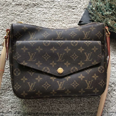 Louis Vuitton Mabillon Monogram Shoulder Bag,25cm - 루이비통 마비옹 모노그램 숄더백 M41679,,LOUB0805,25cm,브라운