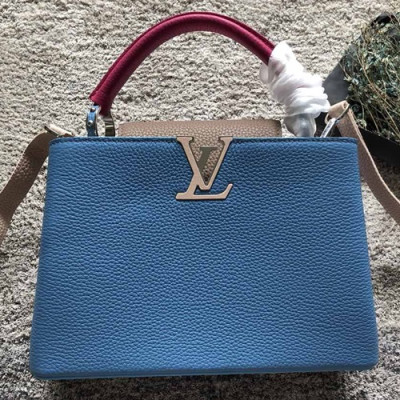 Louis Vuitton Capucines Tote Shoulder Bag,27cm- 루이비통 카푸신 토트 숄더백  M94517,LOUB0808 ,27cm,블루