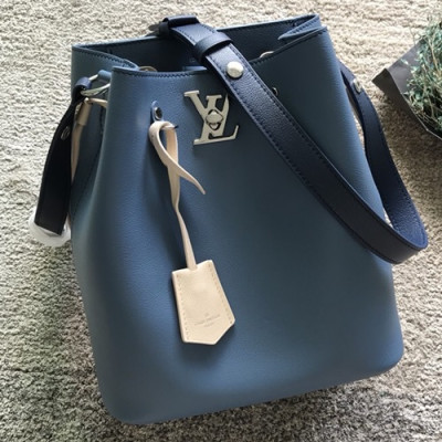 Louis Viutton Lock Me Bucket Shouder Bag ,27cm - 루이비통 락미 버킷 숄더백 M51413,LOUB0840,27cm,블루