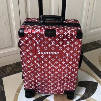 RIMOWA & Supreme Carrier ,20in(55*40*20cm) - 리모와&슈프림 남여공용 캐리어, RIMC0050,20in(55*40*20cm)레드