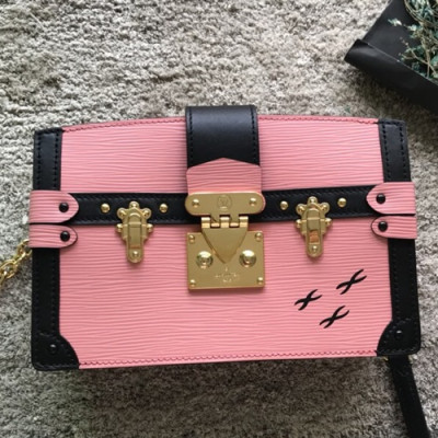 Louis Viutton Box Shouder Bag ,24cm - 루이비통 여성용 박스 숄더백 LOUB0868,24cm,핑크