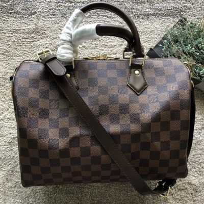 Louis Vuitton Speedy MonogramTote Shoulder Bag,30cm - 루이비통 스피디 모노그램 토트 숄더백 M41112 ,LOUB0887,30cm,브라운