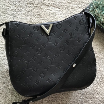 Louis Vuitton Very Hobo Shoulder Bag,30cm - 루이비통 베리 호보 숄더백 M53346,LOUB0902 ,30cm,블랙