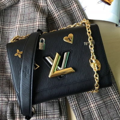 Louis Vuitton Twist Shouder Bag,23cm - 루이비통 트위스트 숄더백 ,M52890,LOUB0910,23cm,블랙
