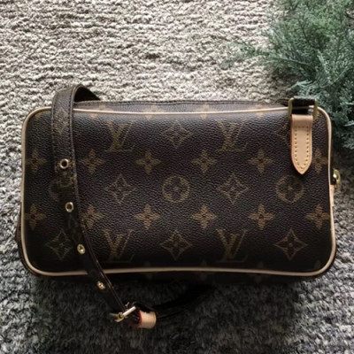 Louis Viutton Monogram Shouder Bag ,22cm - 루이비통 모노그램 여성용 숄더백 M51828,LOUB0944,22cm,브라운