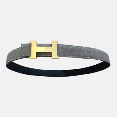 [매장판]Hermes 2019 Ladies Reversible 'H' Initial Buckle Constance Belt - 에르메스 여성 리버시블 H 이니셜 버클 콘스탄스 벨트 Her0078x.Size(2.4cm).카키금장