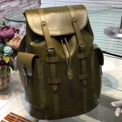 Louis Vuitton 2018 Epi Christopher Back Pack,47cm - 루이비통 2018 남성용 에삐 크리스토퍼 백팩,M41379,LOUB0990 ,47cm,카키