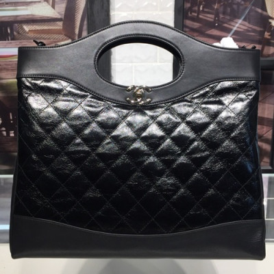 Chanel 31 Tote Shoulder Bag ,37CM - 샤넬 31 토트 숄더백  CHAB0540,37CM,블랙