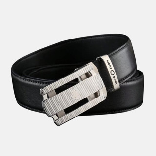 Montblanc 2019 Mens Business Leather Belt - 몽블랑 신상 남성 비지니스 레더 벨트 Mont0024x.Size(3.5cm).2컬러(블랙은장/브라운금장)