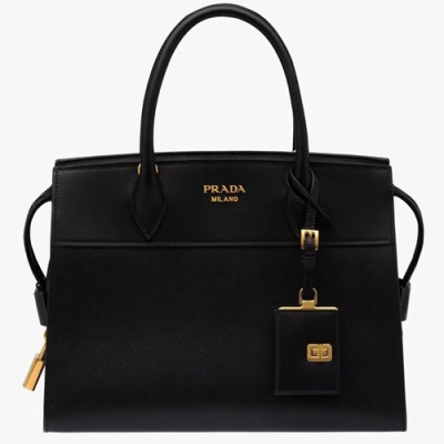 [커스텀급]Prada Tote Shoulder Bag,32cm - 프라다 여성용 토트 숄더백 ,1BA047-4,32cm ,블랙