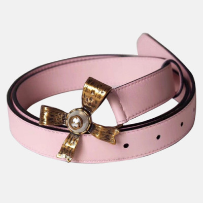 Gucci 2019 Ladies Flower Buckle Leather Belt - 구찌 신상 여성 플라워 버클 레더 벨트 Guc0649x.Size(2.5cm).연핑크