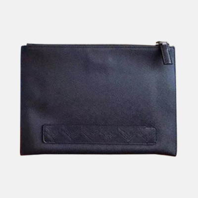 Prada Saffiano Mens Clutch Bag ,28CM - 프라다 사피아노 남성용 클러치백 2NG05M-1,28CM,블랙