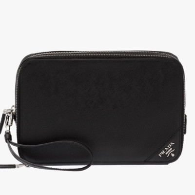 Prada Mens Clutch Bag ,23.5CM - 프라다 남성용 클러치백 2VF052-18,23.5CM,블랙