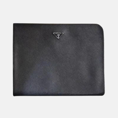 Prada Mens Clutch Bag ,33CM - 프라다 남성용 클러치백 2VN003-4,33CM,블랙