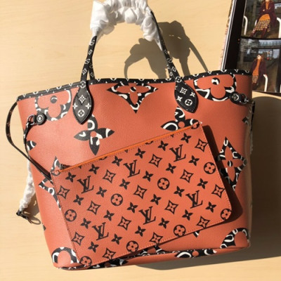 Louis Vuitton Never Full Tote Shoulder Shopper Bag,32cm - 루이비통 네버풀 토트 숄더 쇼퍼백 M41177 ,LOUB1009,32cm,오렌지