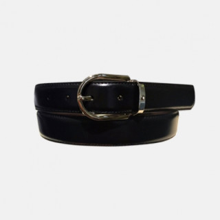 Montblanc 2019 Mens Business Leather Belt - 몽블랑 신상 남성 비지니스 레더 벨트 Mont0028x.Size(3.0cm).블랙은장
