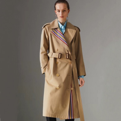 [매장핀]Burberry 2018 Ladies Trench Coat - 버버리 여성 트렌치 코트 Bur0415x.Size(xxs - l).2컬러(카키/아이보리)
