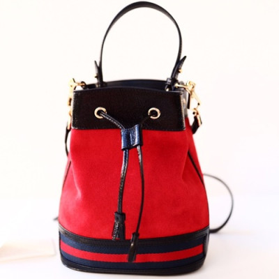 Gucci GG Ophidia Suede Women Bucket Bag,26CM - 구찌 GG 오피디아 스웨이드 여성용  버킷백 550621,GUB0303,26CM,레드