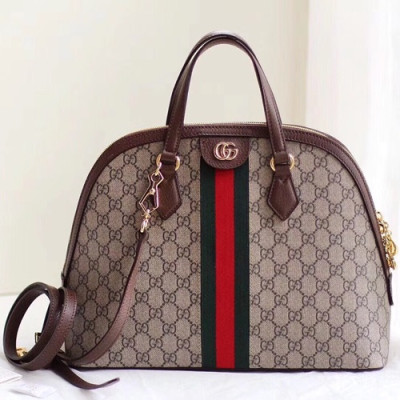 Gucci GG Ophidia Supreme Women Shoulder Bag,35CM - 구찌 GG 오피디아 수프림 여성용 숄더백 524533,GUB0344,35CM,브라운