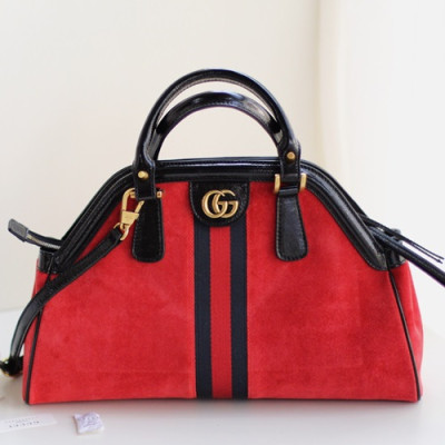 Gucci Medium Re Belle Top Handle Tote Bag,39CM - 구찌 미듐 르벨 탑핸들 토트백 516459,GUB0354 ,39cm,레드