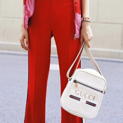 Gucci Print Messenger Shoulder Bag,25CM - 구찌 프린트 남여공용 메신저 숄더백 523591,GUB0405,25CM,화이트