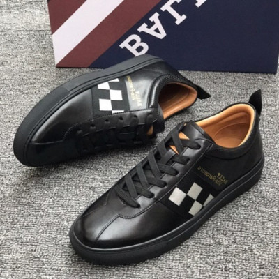 Bally 2018 Mens Leather Sneakers - 발리 신상 남성 레더 스니커즈 Bly0053x.Size(245- 265).블랙