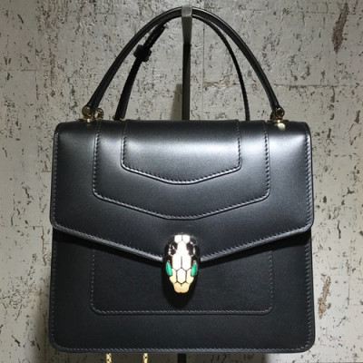 Bvlgari Serpenti Forever Tote Shoulder Bag,20CM - 불가리 세르펜티 포에버 토트 숄더백,BVLB0051,20cm,블랙