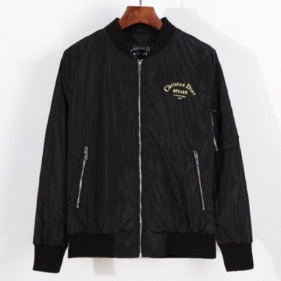 Christian Dior 2019 Mens Bomber Jacket - 크리스챤 디올 남성 신상 봄버 자켓 Dio0122x.Size(m - 2xl).블랙