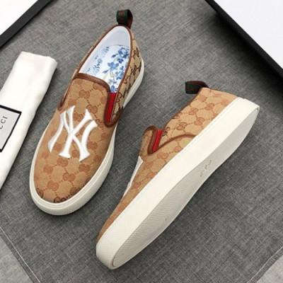 Gucci 2019 Mens Classic Logo slip-on - 구찌 남성 클래식 로고 슬립온 Guc0771x.Size(240 - 275).브라운