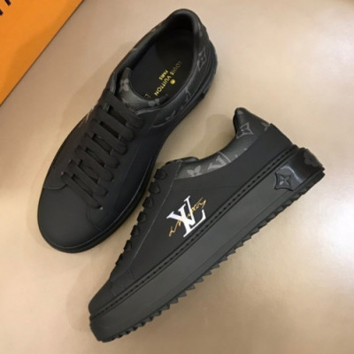 Louis Vuitton 2019 Mens Initial Logo Sneakers - 루이비통 신상 남성 이니셜 로고 스니커즈 Lou0809x.Size(240 - 270).블랙