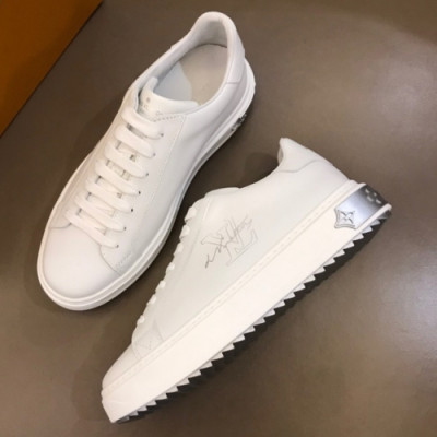 Louis Vuitton 2019 Mm/WmInitial Silver Logo Sneakers  - 루이비통 신상 남자 이니셜 실버 로고 스니커즈 Lou0824x.Size(225 - 275).화이트