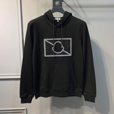 Moncler 2019 Mens Cotton Hood tee - 몽클레어 남성 코튼 후드티 Moc0419x.Size(m - 3xl).블랙