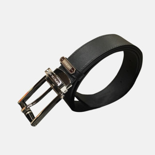 Montblanc 2019 Mens Business Classic Buckle Reversible Leather Belt - 몽블랑 신상 남성 비지니스 클래식 버클 양면 레더 벨트 Mont0042x.Size(3.4cm).블랙은장