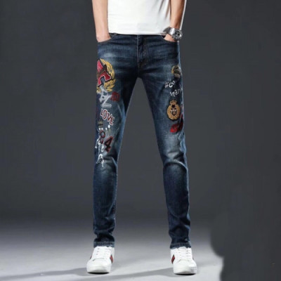 Dolce&Gabbana Mens Slim Fit Denim Pants - 돌체앤가바나 남성 슬림 청바지 - dol165x