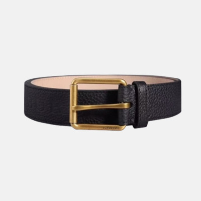[매장판]Burberry 2019 Mens Classic Logo Buckle Business Leather Belt - 버버리 남성 클래식 로고 버클 비지니스 레더 벨트 Bur0550x.Size(4.0CM).블랙금장