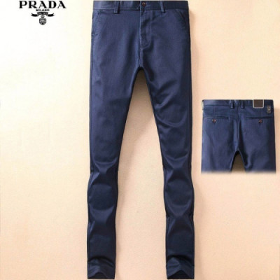 Prada 2019 Mens Business Cotton Pants - 프라다 남성 비지니스 코튼 팬츠 Pra0488x.Size (29 - 38).2컬러(브라운/네이비)