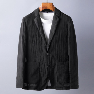 Prada 2019  Mens Business Suit Jacket- 프라다 남성 비지니스 슈트자켓 Pra0493x.Size(m - 3xl).블랙