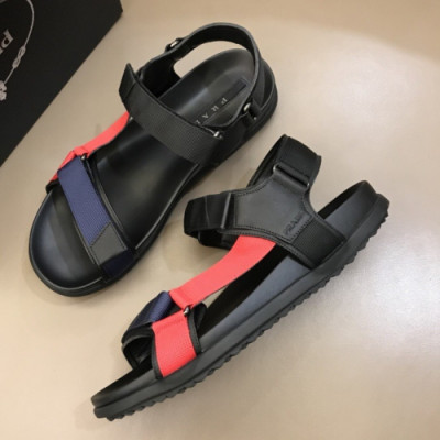 Prada 2019 Mens Velcro Strap Sandal - 프라다 남성 벨크로 스트랩 샌달 Pra0513x.Size(240 - 275).네이비