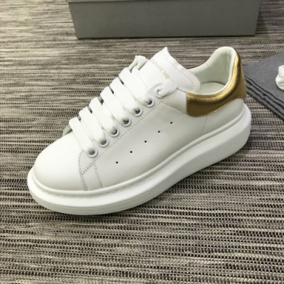 Alexander McQueen 2018 Mm/Wm Oversol Sneakers -알렉산더맥퀸 오버솔 스니커즈 Qeen0052x.Size(225 - 240).골드