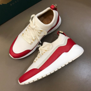 Buscemi 2019 Mens Business Casual Leather Sneakers - 부세미 남성 비지니스 캐쥬얼 레더 스니커즈 Bus007x.Size(240 - 275).레드