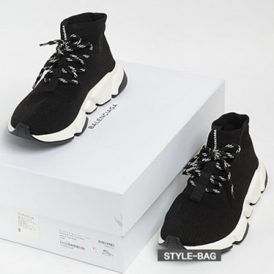 Balenciaga 2019 Womens Speed Race Runner - 발렌시아가  여성 스피드 레이스 러너 Bal0136x.Size(225 - 245).블랙