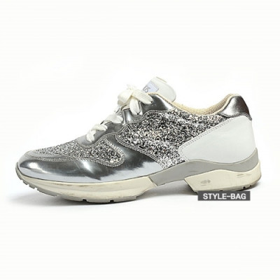 Tod's 2019 Womens Glitter Leather Shoes - 토즈 여성 글리터 레더 슈즈 Tod0024x.Size(225 - 245).실버