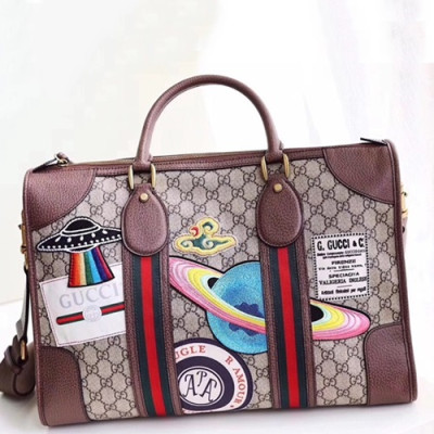 Gucci Supreme Duffle Bag,43.5CM - 구찌 수프림 남여공용 더플백 459311,GUB0506,43.5CM,브라운