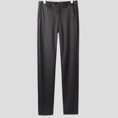 Armani 2018 Mens Slim Fit  Cotton Suit Pants - 알마니 남성 슬림핏 코튼 슈트 슬렉스 Arm0177x.Size(29 - 38).블랙